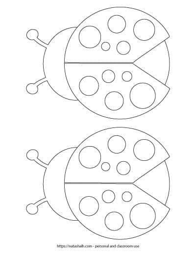 Ladybugs Coloring Pages Learny Kids