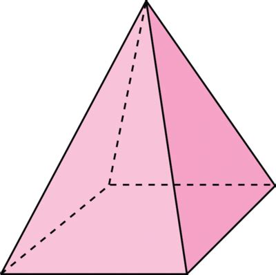 Numero De Aristas De Una Piramide Triangular Tarjetas Educativas Las