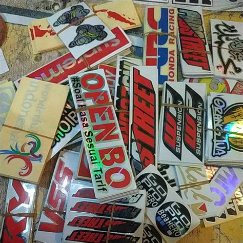 Jual Cutting Sticker Tumpuk Shopee Indonesia