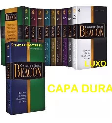 Coment Rio B Blico Beacon Capa Dura At Nt Vol Completo Frete Gr Tis