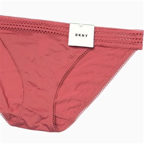 Dkny Intimates Sleepwear Dkny Classic Cotton Lacetrim Bikini Cut Panties Poshmark