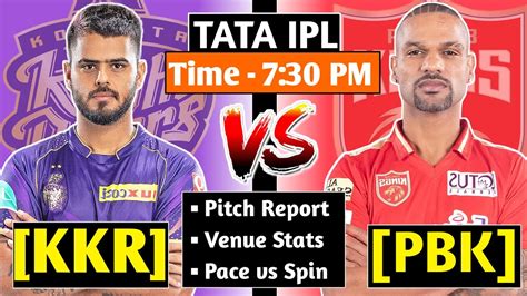 Kkr Vs Pbks Todays Ipl Match Pitch Report Eden Gardens Kolkata Pitch