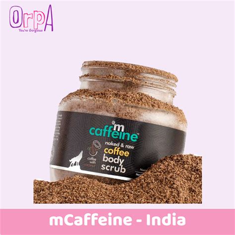 mCaffeine Coffee Body Scrub with Coconut - 100 g - Orpa