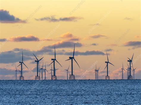 Walney Offshore Wind Farm Stock Image C Science Photo Library