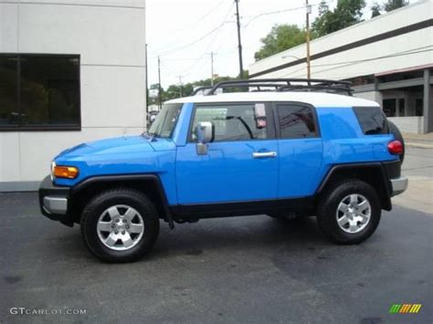 2007 Voodoo Blue Toyota Fj Cruiser 4wd 17904752 Car Color Galleries