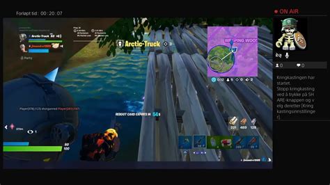 Norsk Fortnite Stream Spiller Med Dere Youtube