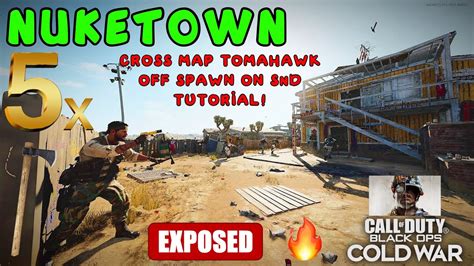 HOW TO HIT A CROSS MAP TOMAHAWK OFF SPAWN ON NUKETOWN Call Of Duty