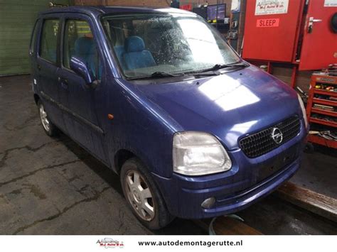 Opel Agila V Sloopvoertuig Blauw