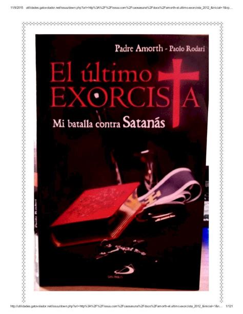 Pdf El Ltimo Exorcista X P Gabrielle Amorth Dokumen Tips