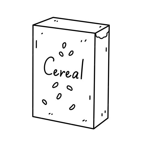 Cereal Box Clip Art