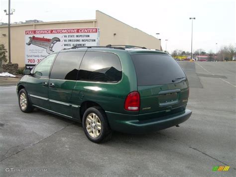 1996 Deep Hunter Green Pearl Dodge Grand Caravan Le 42752553 Photo 6