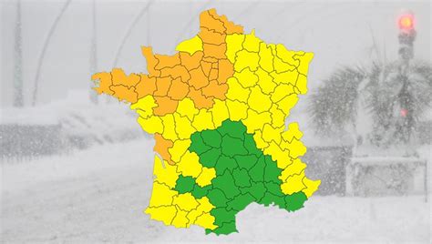 Froid Neige La Manche Passe En Vigilance Orange Ici