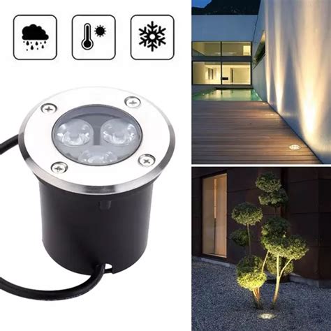 Spot Empotrable Para Piso Exterior Led Impermeable Env O Gratis