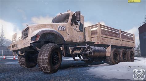 SnowRunner: Mack Defense M917A3 v 1.4.0 Subscribe, Vehicle New, Truck ...