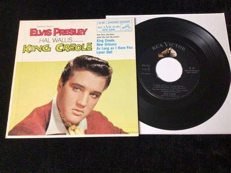 Popsike Elvis Presley Ep Epa King Creole Original Volume