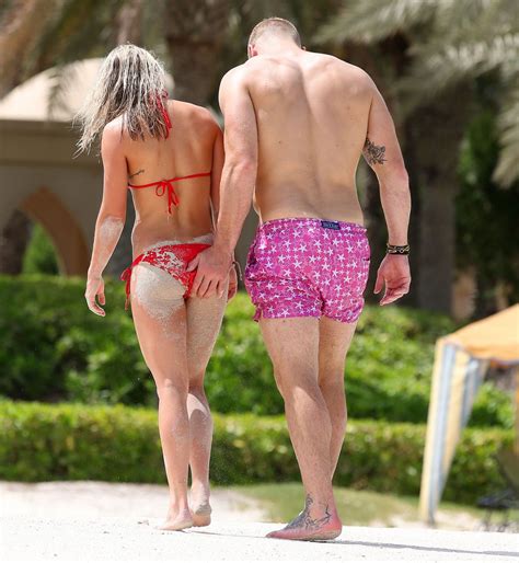 Chloe Madeley In Bikini On The Beach In Dubai Hawtcelebs