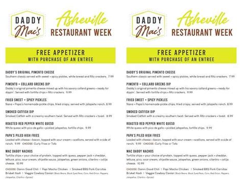 Asheville Restaurant Week 2024 NC Menus Dates Foodgressing