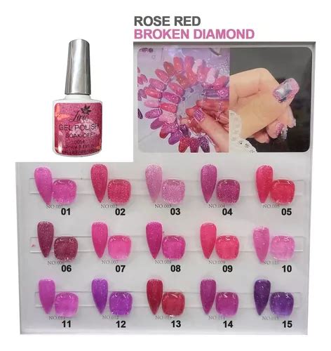 Esmalte Em Gel Reflectivo Reflexivo Lirió Uv Led 12ml MercadoLivre