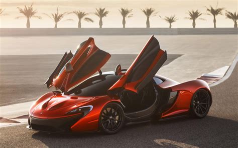 Red Mclaren P1 Side Wallpaper Cars Wallpaper Better