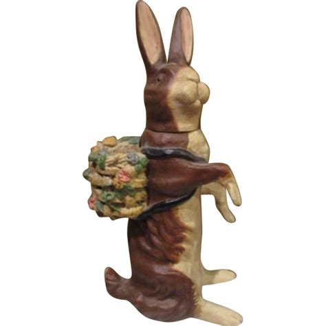 Adorable Bunny Container Artistic Differences Ruby Lane