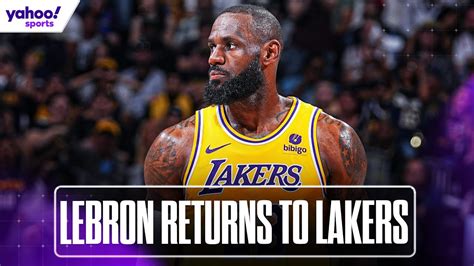 LEBRON JAMES Returns To LAKERS But Does It Change Their PLAYOFF