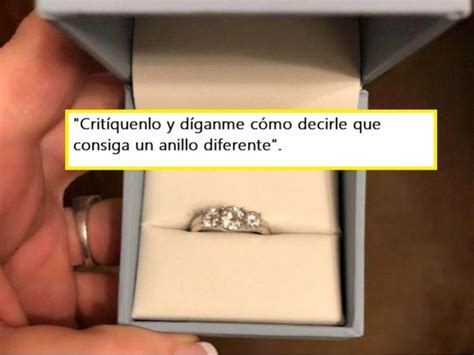 Publicó fotos de su anillo de compromiso para que se burlaran de él