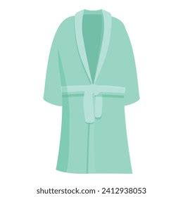 Bathing Dressing Gown Icon Cartoon Vector Stock Vector Royalty Free