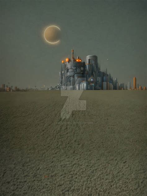 A surrealistic dystopian landscape 02 by VisualsbyMAL on DeviantArt