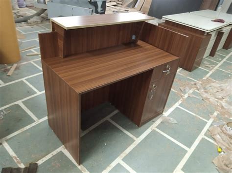 Engineered Wood Rectangular Wooden Office Counter Table At Rs In Delhi