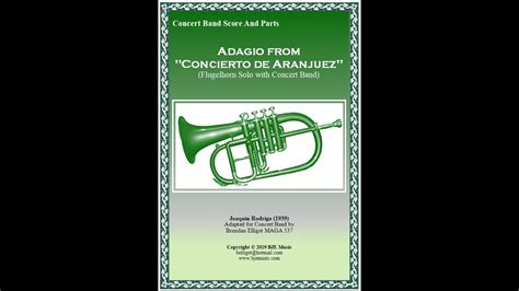 Adagio From Concierto De Aranjuez Solo Flugelhorn And Concert Band