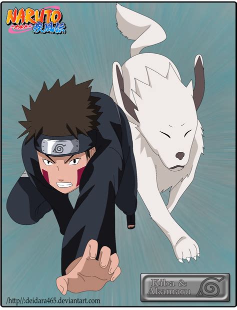 Kiba And Akamaru by Deidara465 on DeviantArt