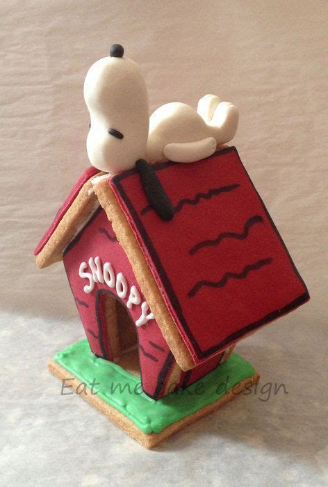 Snoopy Dog House Cinnamon Gingerbread House Designs Christmas