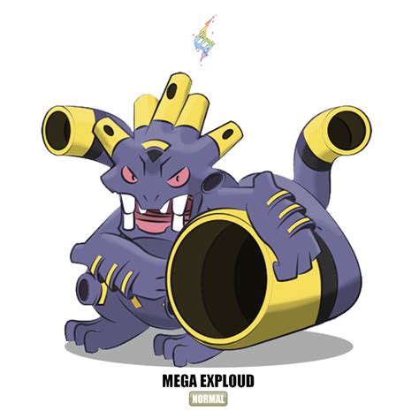 295 Mega Exploud By Otchono On Deviantart Pokemon Pokemon Fan Art