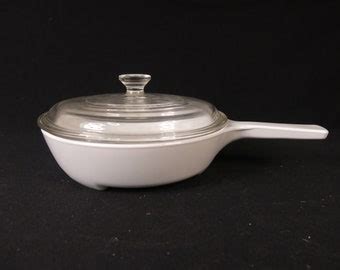 Amana By Corning Microwave Browning Dish Skillet Pan Pyrex Lid Etsy