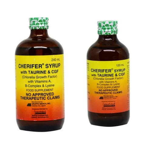 Cherifer Syrup 120ml240ml Shopee Philippines