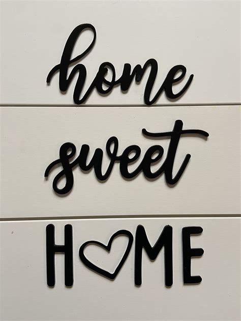 Home Sweet Home Metal Sign Home Sweet Home Etsy In 2021 Metal Signs