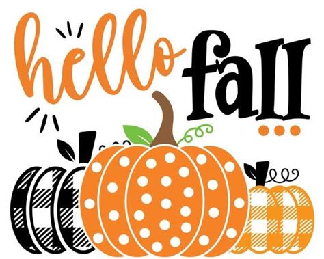 Polka Dot Pumpkin Clipart