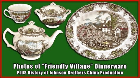 Vintage “Friendly Village” Dinnerware by Johnson Brothers – Made in ...