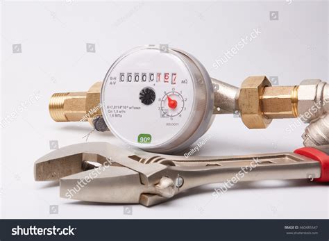 New Water Meter Fittings Wrench On Stock Photo 460485547 Shutterstock
