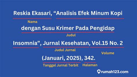 Cara Menulis Footnote Dari Jurnal Yang Benar Beserta Contohnya