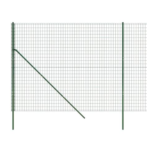 Ograda Od žičane Mreže Zelena 18 X 10 M Od Pocinčanog čelika Novo