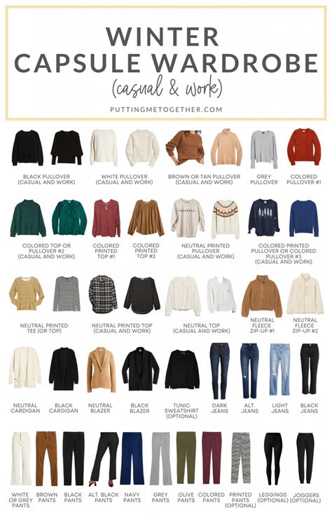 2023 Winter Capsule Wardrobe Artofit