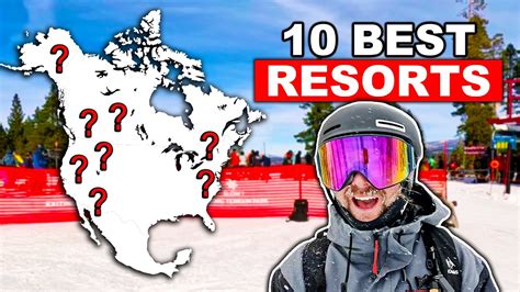 Best Ski Resorts In North America Youtube