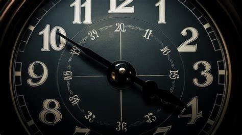 Premium AI Image | Photo of midnight with time clock wallpaper and ...