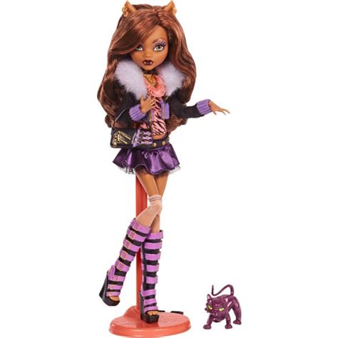 Кукла Монстер Хай Клодин Вульф базовая с питомцем Monster High Clawdeen ...