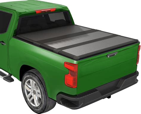 Jdmspeed Hard Tri Fold 58ft696in Truck Bed Tonneau Cover Compatible With 2007