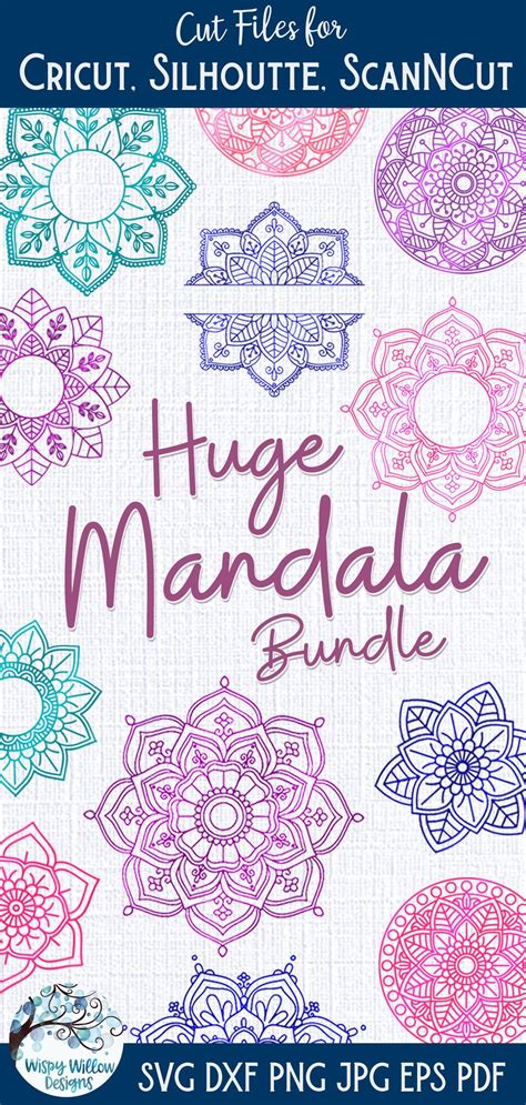 Mandala Svg Bundle Mandala Svg Cut Files Artofit