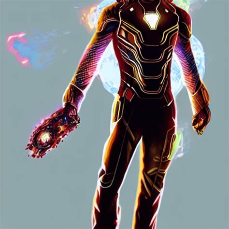 Krea Ai Robert Sheehan As Tony Stark From The Avengers Inf