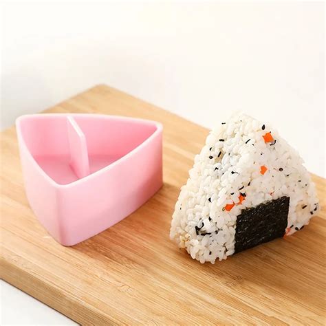 Diy Sushi Maker Sushi Mold Kitchen Triangle Rice Ball Mold Maker Non