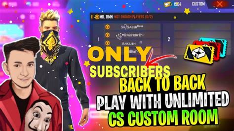 Mr Gautam Yt Is Live Class Squad Unlimited Custom Rooms Playing With